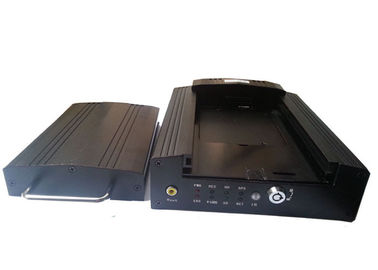 Αυτοκίνητο 4 μαύρων κουτιών HDD κινητό DVR H.264 φορτηγό καναλιών με τη κάμερα