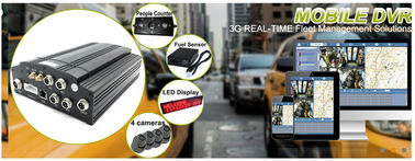 3G ψηφιακό κανάλι συναγερμός/4 καμερών βίντεο εγγραφής αυτοκινήτων SD HDD MDVR