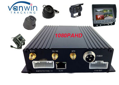 Κινητή DVR 4 κάρτα καμερών SD ΠΣΤ 3G WI-Fi HD για τη διαχείριση στόλου