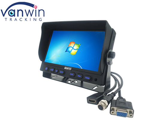 Αρρενωπό όργανο ελέγχου αυτοκινήτων εισαγωγής AV TFT VGA HDMI για την τηλεοπτική επίδειξη HD MDVR