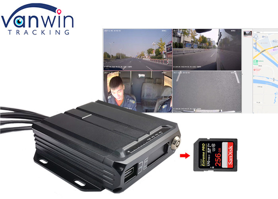 1080P AHD 4ch 3g 4g GPS SD κάρτα κινητό DVR για ταξί Cab Mini λεωφορεία στόλοι