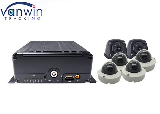 6ch 4G AHD 1080P σύστημα κάμερας ασφαλείας HDD κινητό DVR οχήματα Διαχείριση στόλου