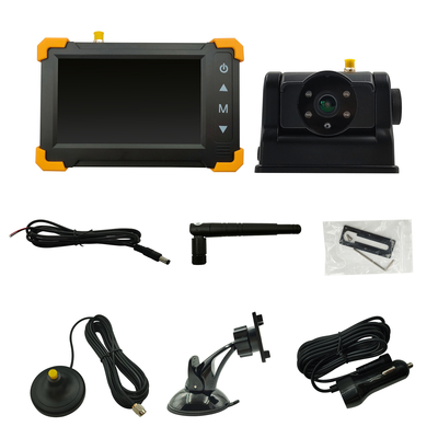 2.4G 5 ιντσών ασύρματη οθόνη κάμερα ρυμουλκούμενο Μίνι αυτοκίνητο LCD μετρητή Κιτ οθόνης, ενσωματωμένη μπαταρία