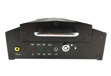 Όχημα AHD 4CH HDD SD κινητό DVR με το μαύρο κουτί αυτοκινήτων ΠΣΤ 3G/4G/WIFI MDVR