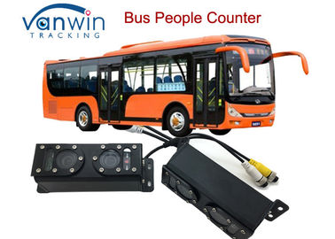 Αντίθετοι 3G κινητοί DVR GPRS λεωφορείων άνθρωποι επιβατών που μετρούν τον αισθητήρα