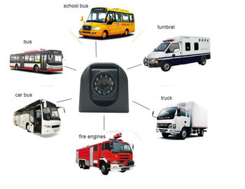 Αδιάβροχη υψηλή κάμερα πλάγιας όψης καθορισμού 1080P 2MP μπροστινή για Van truck
