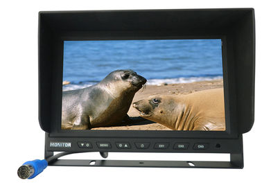 Εύρωστο τηλεοπτικό όργανο ελέγχου DVR 12~24V αυτοκινήτων τετραγώνων 4CH 1080P LCD με 4 εισαγωγές καναλιών HD