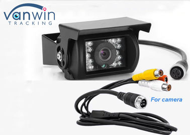αδιάβροχη εφεδρική κάμερα 4pin HD για το φορτηγό/το λεωφορείο/το φορτηγό με 18 την αδιάβροχη εφεδρική κάμερα φω'των 4pin HD PC IR για το φορτηγό