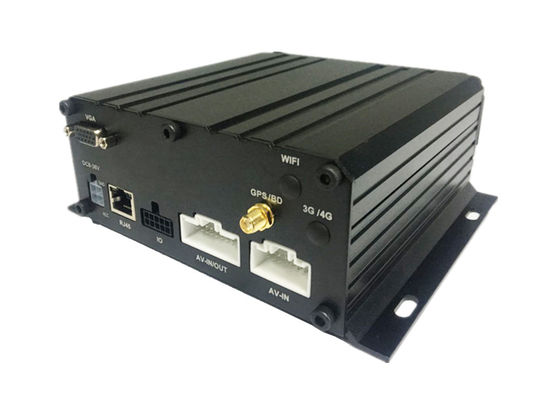 2.5» ΠΣΤ WIFI 6 όργανο καταγραφής 2TB HDD 4G Dvr ασφάλειας καναλιών RS232