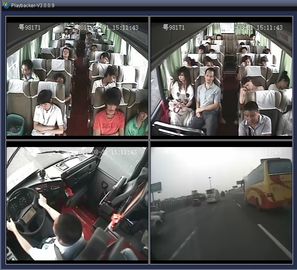 Κινητοί DVR αυτοκινήτων οι τηλεοπτικοί άνθρωποι λεωφορείων CCTV αντιμετωπίζουν/μεταφέρουν το αντίθετο σύστημα επιβατών