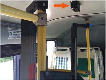 3G διοφθαλμικοί άνθρωποι λεωφορείων που μετρούν τον επιβάτη αποθηκευμένα στα σύστημα κίνησης λεωφορείων στοιχεία στην κάρτα HDD ή SD