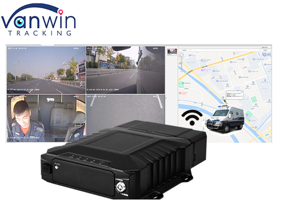 1080P4CH 3G 4G Wifi H.265 Οπλοφόρα φορτηγό στόλο παρακολούθησης 4 Channel Mobile DVR