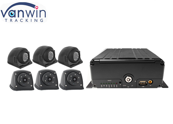 6ch 4g Realtime Video Streaming HDD Mdvr 1080p GPS Wifi για την παρακολούθηση οχημάτων