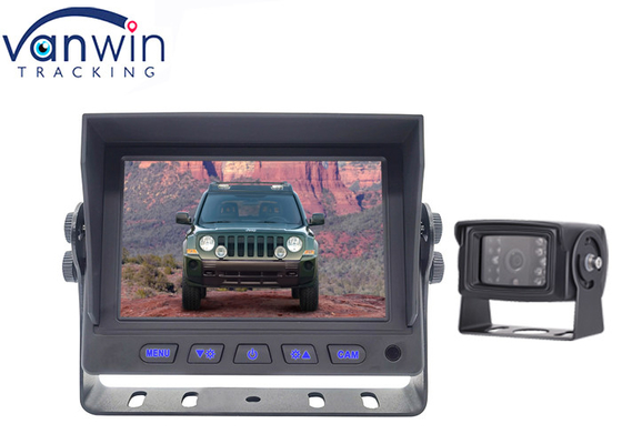 Αυτοκίνητο 5 Tft LCD οπισθοσκόπος επίδειξη 12V ταμπλό οργάνων ελέγχου ψηφιακή σε 24V για το βαρύ φορτηγό