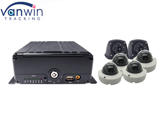 4G ζωντανό βίντεο 6CH HDD οχήματος CCTV DVR GPS συσκευή παρακολούθησης