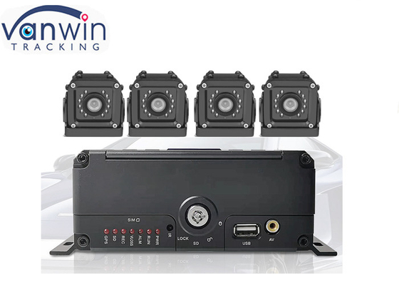 4 κανάλια HDD mobile dvr live video streaming σύστημα παρακολούθησης οχημάτων