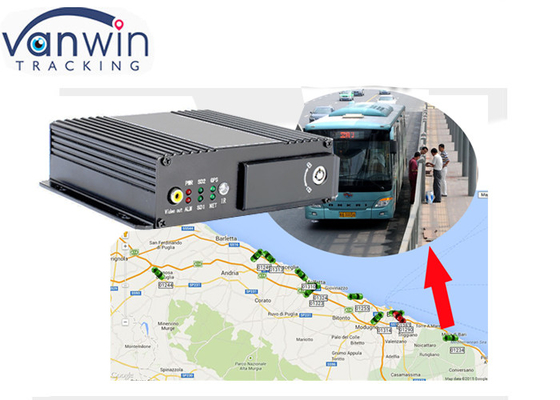 4G GPS Δύο SD 8 Δικτυακό δίκτυο ενσωματωμένο DVR AHD 1080P Για δημόσιο λεωφορείο