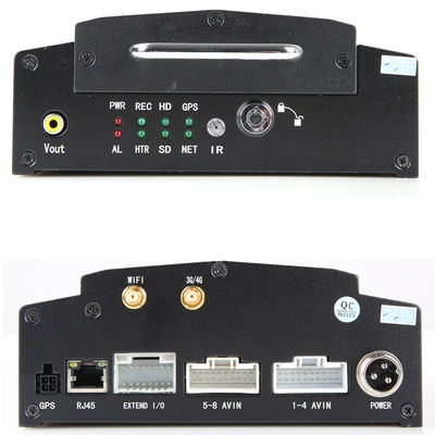 8 κανάλια κινητό DVR με 3G 4G GPS και 2TB HDD Υποστήριξη για παρακολούθηση CCTV οχήματος