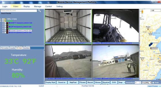 4G Online Video GPS Tracking mobile vehicles fleet management cms (Ευρωπαϊκό σύστημα παρακολούθησης κινητών οχημάτων)