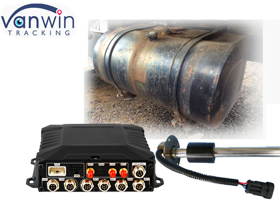 4ch Wifi GPS Vehicle Fuel Tracking HD Mobile DVR με τροφοδοσία 8V-36V και υψηλής χωρητικότητας