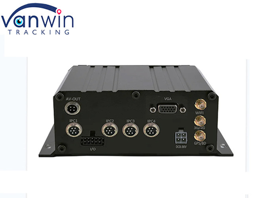 1080P MNVR GPS παρακολούθηση 4 κανάλια δίκτυο κινητό dvr για την διαχείριση στόλου οχημάτων