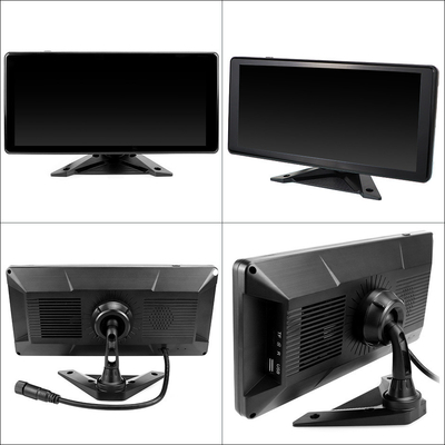 Σύστημα AI DVR αυτοκινήτου BSD συναγερμός 360 ° 4CH 10,36 ιντσών οθόνη με καταγραφέα για φορτηγό