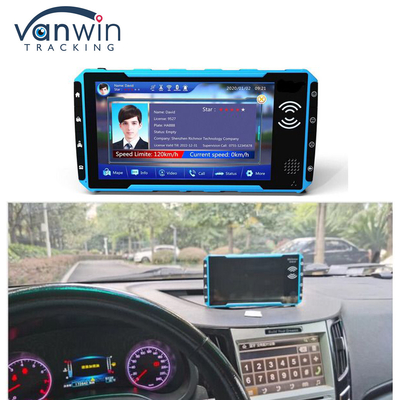 4 κανάλια 1080P 7 &quot;Touch Monitor Mobile DVR SD κάρτα αποθήκευσης Με 4G GPS WiFi