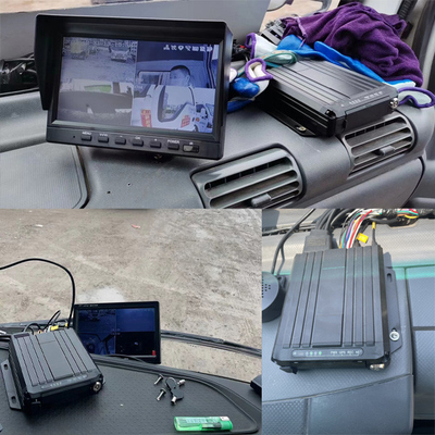 Φορητό Mini 4CH κάρτα SD Καμερας αυτοκινήτου ηχογράφησης με GPS Truck Tracking