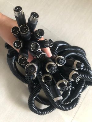 Προσαρμόστε τα εξαρτήματα DVR M12 4pin Γυναίκα / Άντρας προς RCA / BNC DC Connector / Adapter Cables