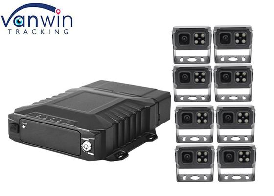 1080p Υβριδικό Mnvr 12 κανάλια κινητό ip dvr βίντεο παρακολούθηση τρένου ψηφιακό MDVR