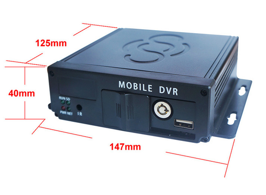 Δωρεάν λογισμικό FHD 4CH κάρτα SD Mobile DVR με επαναφορτιζόμενη μπαταρία & Super Condenser