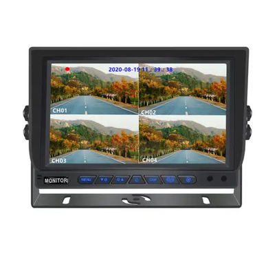 9inch AHD Car HD Screen Bus Security Ahd 960P Quad View Car Monitor Για ρυμουλκούμενο φορτηγών
