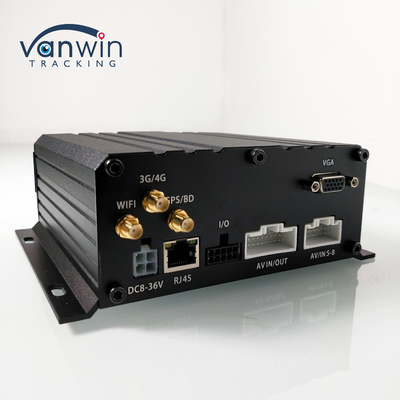 8 κανάλια σκληρό δίσκο κάρτα SD κινητό DVR H.264 MDVR αυτοκινήτου για την παρακολούθηση της ασφάλειας των οχημάτων