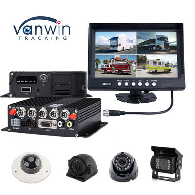 AI MDVR 4CH 1080P H.265 HHD Mobile DVR Dashcam Καταγραφέας GPS Mobile