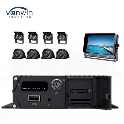 8CH 1080P H.265 HD GPS Φορτηγό κινητό DVR καταγραφέας με 12V 2.5A και 5V 2A έξοδο