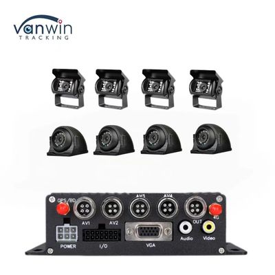 8CH 1080P H.265 HD GPS Φορτηγό κινητό DVR καταγραφέας με 12V 2.5A και 5V 2A έξοδο