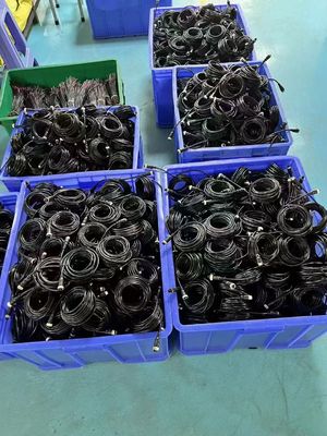 20m 4P Din Jack Extension Cable Double Shielded Female to Male Connector για κάμερα λεωφορείου