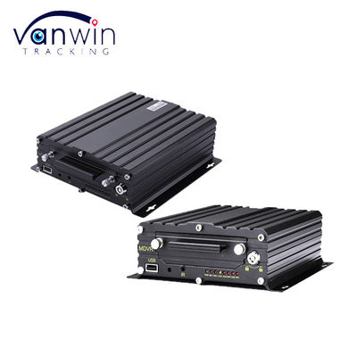 4CH 1080P SD MDVR Πραγματική παρακολούθηση και παρακολούθηση 4G AI ADAS DMS Mobile DVR για λεωφορείο