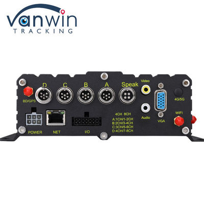8 κανάλια Full HD 1080P AI MDVR System ADAS DMS με 8 κάμερες AHD για λεωφορεία / φορτηγά