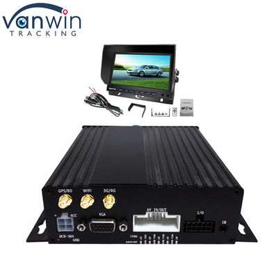 GPS 1080P HD 4CH Mobile DVR SD κάρτα Samrt WIFI λεωφορείο Οχήμα ψηφιακό βίντεο καταγραφέα
