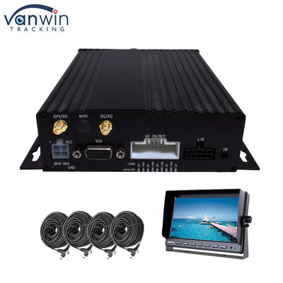 GPS 1080P HD 4CH Mobile DVR SD κάρτα Samrt WIFI λεωφορείο Οχήμα ψηφιακό βίντεο καταγραφέα