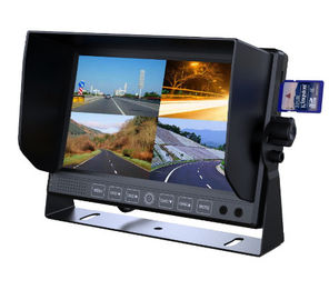 7 το της μεγάλης οθόνης LCD όργανο ελέγχου 4ch DVR ίντσας με τη στάση τοποθετούν και οι εικόνες τετραγώνων για το φορτηγό/το φορτηγό