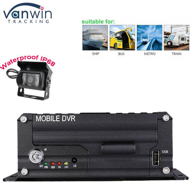 1080P H265 DUAL SD Card 8 Channel Mobile DVR με HDD Max 2TB για ταξί φορτηγά φορτηγά