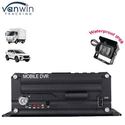 4G GPS WIFI Δύο κάρτες SD 4 κανάλια MDVR 1080P HDD AI DVR για λεωφορεία Floklift