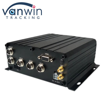 Full HD 1080P 8CH Mobile DVR SD κάρτα 4G GPS H.265 CMSV6 Συστήματα ασφαλείας DVR λεωφορείων και φορτηγών