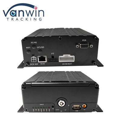 4G 6 Channel H. 265 HDD Car Mobile DVR για κάμερες ασφαλείας οχήματος