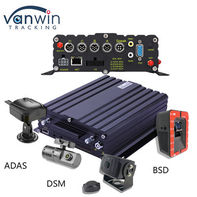 8CH CCTV Recorder Αυτοκίνητο MDVR AI Ασφάλεια Σύστημα Πρώιμης Προειδοποίησης Κινητό DVR ADAS DMS BSD