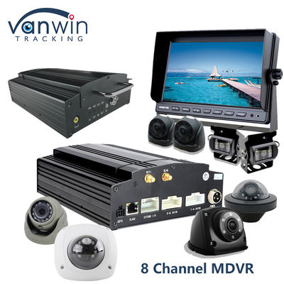 4G Wifi Gps MDVR Συστήματα κάμερας 8CH κινητό ψηφιακό βίντεο καταγραφέα για λεωφορείο φορτηγό οχήματος