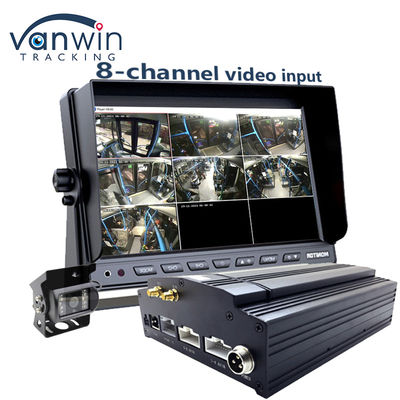 4G Wifi Gps MDVR Συστήματα κάμερας 8CH κινητό ψηφιακό βίντεο καταγραφέα για λεωφορείο φορτηγό οχήματος