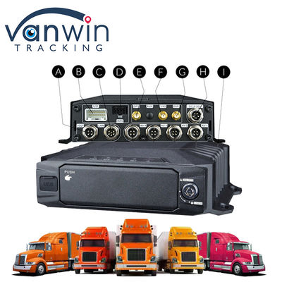 1080p HDD 8ch Mobile DVR 4g GPS WIFI MDVR Kit Σύστημα κάμερας για την παρακολούθηση οχημάτων Ασφάλεια αυτοκινήτου